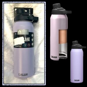 CamelBak Light Purple Stainless Steel Bottle NWT